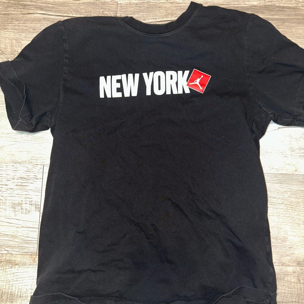 Black New York Jordan Graphic T-Shirt